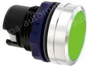 Black frosted button with Metal edge