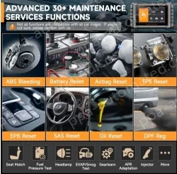 FOXWELL NT809TS OBD2 Automotive Full System Diagnostic Bidirectional Test TPMS Learn