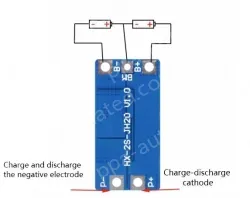 Lithium battery overcharge, overdischarge, overcurrent, short-circuit charging protection board 7.4V 10A