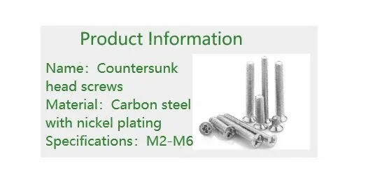 Electronic screws M1*2.5