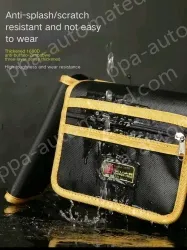 Orange padded tool belt bag Medium bag