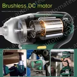 Electric wrenches Standard version 4.0Ah two-electric and one-charge wrench + brushless hammer combination