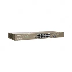 16GE+2SFP Ethernet Switch With 16-Port PoE