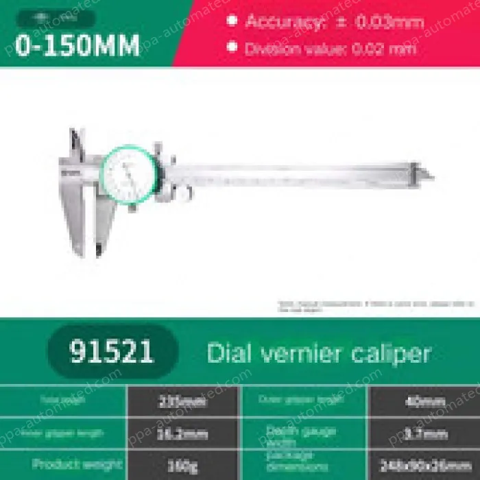 Caliper with table 0-150mm 91521
