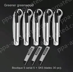 5 high-quality five consecutive shots + 5 alloy blades + 30 SK5 blades