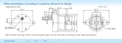 Gear-box motors