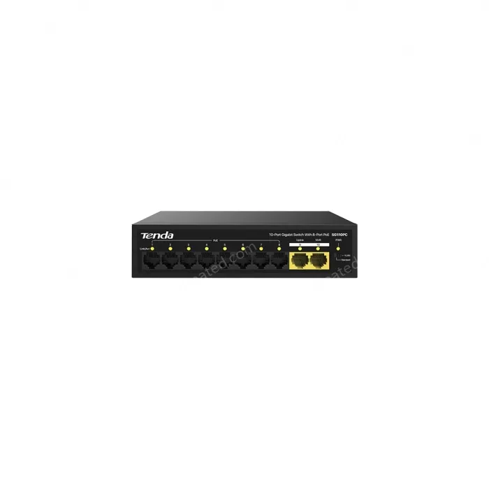 10-Port Gigabit Lite PoE Switch with 8-Port PoE