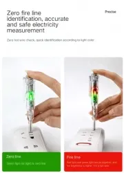 Digital display test pen 12-250V