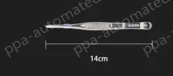 Stainless steel tweezers Straight round head (304 models) 14cm
