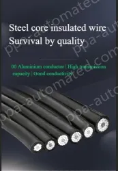 Steel core insulated wire 10KV3.4 thickness*JKLGYJ-16/3