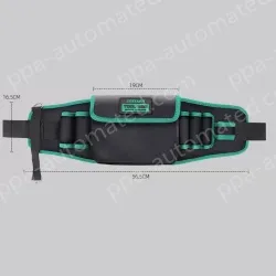 The waist bag can hold a mobile phone with a thickened flip cover