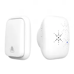 Battery free self generating wireless doorbell for home use, waterproof one to two smart doorbell, remote elderly caller