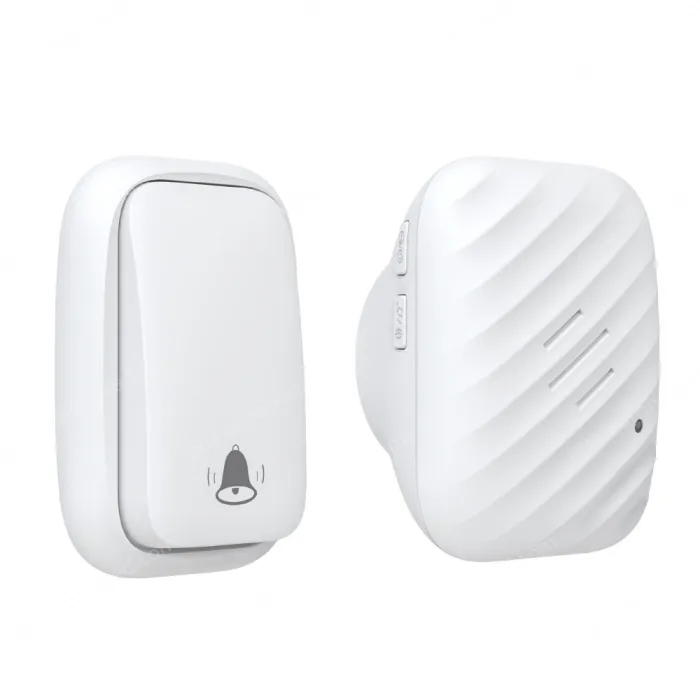 Self generating wireless doorbell, waterproof for home use, no need for batteries, high volume, long-distance calling device