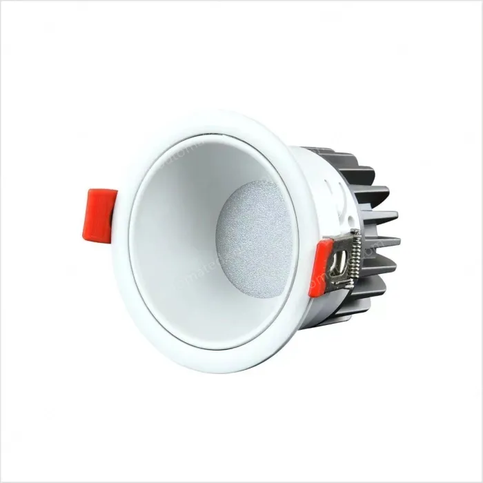 Downlight model: 7W white cup with an opening of 75mm 3500K Osram chip + Zeford drive
