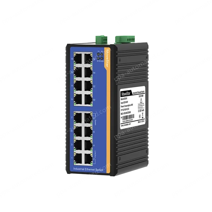 [100 Gigabit 16 Port] ring network management industrial switch