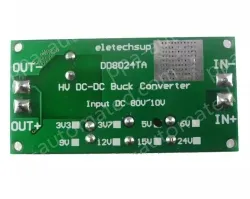 DC-DC high-voltage buck module regulated power board converters Input DC 10~80V Output 9V