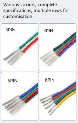 LED light connecting cable 16AWG*2 and （26/0.14TS)