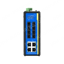 [100 Gigabit 4 Optical 4 Electrical] Ring Network Management Industrial Switch