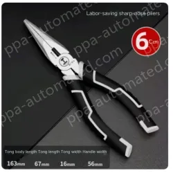 6 inch labor-saving needle-nose pliers 70% labor-saving
