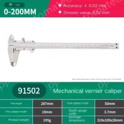 Mechanical caliper 0-200mm 91502