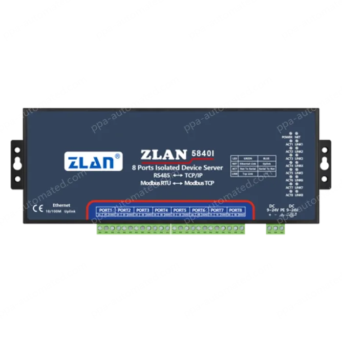 Isolated 8 Ports Serial Device Server