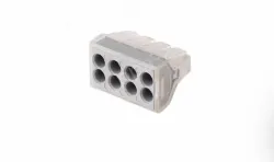 The terminal block is high-power, PCT snap-and-crimp, ULTUV assembly, and the dome is fastened quickly Speed wire connectors
