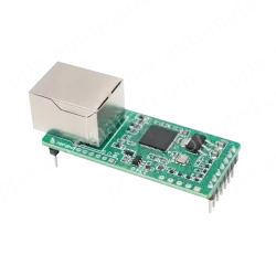 Low-cost serial-to-Ethernet module