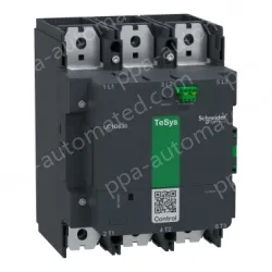 LC1G630LSEN Contactor, high power, TeSys Giga, 3P(3NO), AC-3, <=440V 630A, standard version, 200-500V AC/DC wide band coil