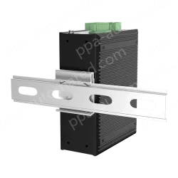 [100 Gigabit 4 Optical 4 Electrical] Ring Network Management Industrial Switch