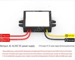 AC to DC power converter transformer step-down module regulator AC24V36V to DC12V 3A small plastic