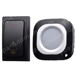 Wireless home self generating, battery free, intelligent long-distance electronic remote control, waterproof AC door calling device