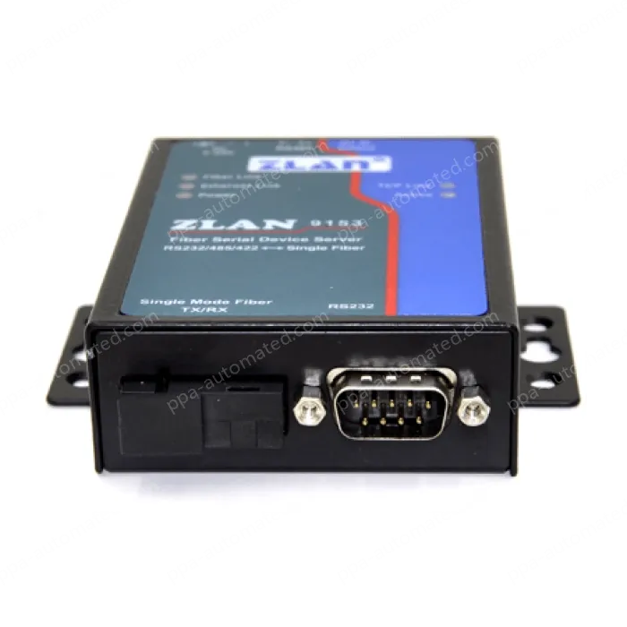 Serial server type optical fiber to serial port