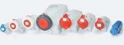 Waterproof 4 pole 32A plug TYP 294