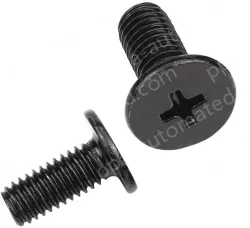 Carbon steel thin head screws M2*12*4