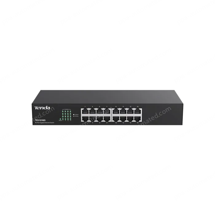 Wire-speed forwarding16-Port Gigabit Ethernet Switch
