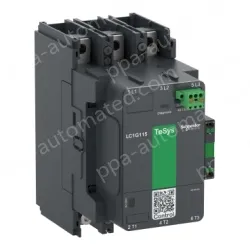 LC1G115KUEN Contactor, high power, TeSys Giga, standard version, 3 pole/NO, AC-3 <=440V 115A, 100-250VAC/DC coil