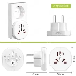 DE FR plug adapter KRSAP-WLH010324