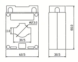 Current transformer YDBH0.66-40I-A-300/5A closed transformer