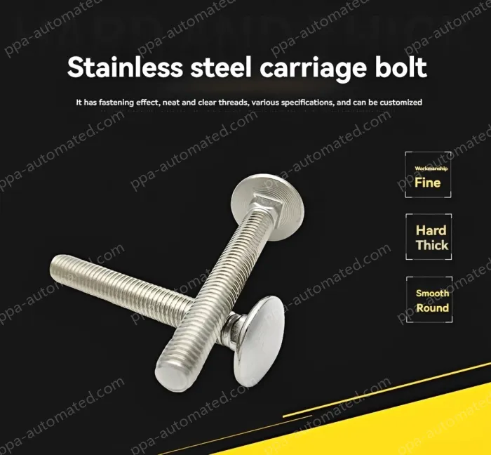 Big head carriage bolt M6*35
