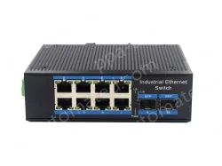 Unmanaged 8 Gigabit Electrical + 2 Gigabit SFP Industrial Ethernet Switch