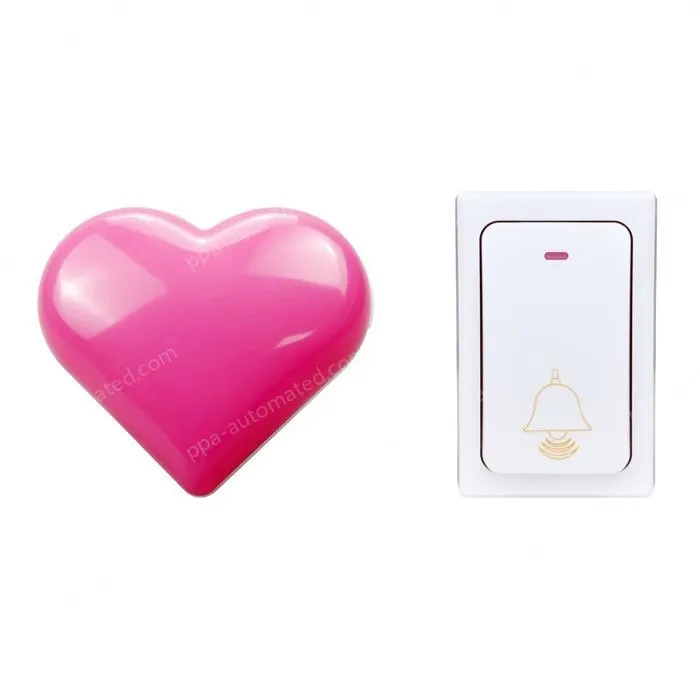 Wireless remote control doorbell, home spontaneous electric flash doorbell, elderly and disabled caller