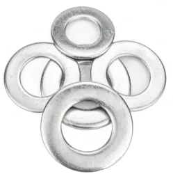 Gasket metal round flat gasket washer with hole five gold washer meson fastening washer