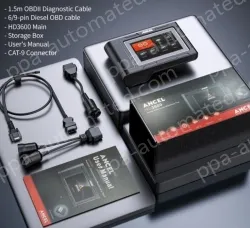 ANCEL HD3600 Heavy Truck Diagnostic Tool Construction Machinery Reading Card