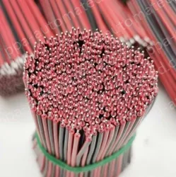 Red and Black Parallel Wire 80mm