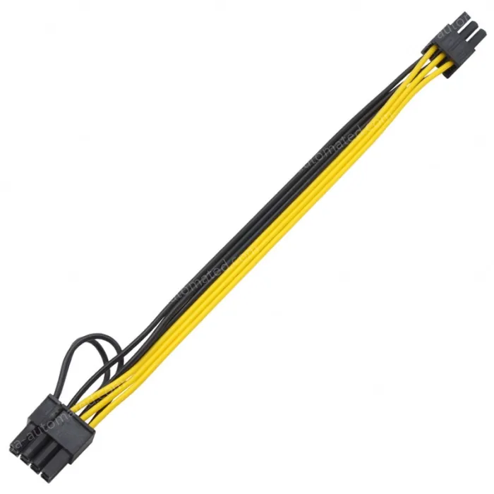 6PIN to 8PIN Server Power Conversion Board Cable 62cm