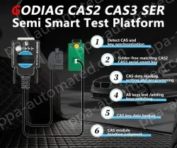 Godiag CAS1 CAS2 SER BMW Mech-Key Test Platform