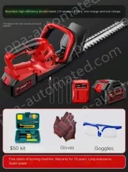 Brushless high-efficiency double-edged 10-cell 5.0Ah one battery and one charge