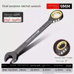 German style lengthened - 9mm