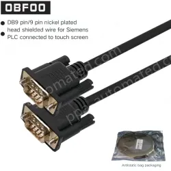 2m nickel-plated connector bagged 0BF00