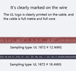 Transformer Cable 24AWG Brown